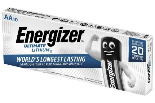 Mignon Batterie Energizer L91 Ultimate Lithium AA 10er Pack FR6 LR6 kompatibel